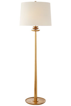 Lampadaire doré style classique Beaumont - Lampadaire by Visual Comfort&Co.