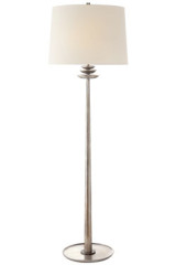 Lampadaire en feuille d'argent Beaumont - Lampadaire by Visual Comfort&Co.
