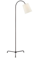 Lampadaire liseuse classique bronze foncé Mia - Lampadaire by Visual Comfort&Co.