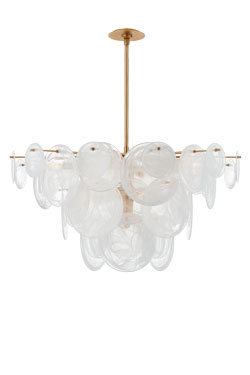 Lustre style rétro 9 lumières Loire - Lustre by Visual Comfort&Co.