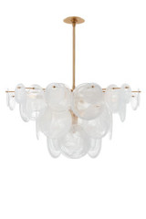 Lustre style rétro 9 lumières Loire - Lustre by Visual Comfort&Co.