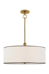 Reed two-tone black and white pendant light - Pendants by Visual Comfort&Co.