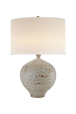 Natural ceramic table lamp Gaios - Table lamps by Visual Comfort&Co.
