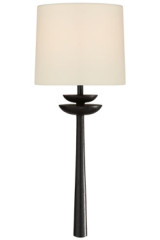 Beaumont black wall lamp  vegetal style - Wall lights by Visual Comfort&Co.