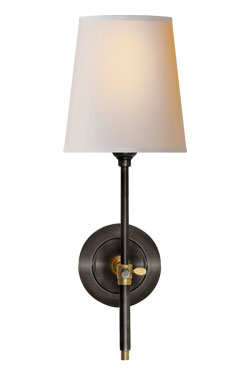Bryant classic bronze and gold sconce - Wall lights by Visual Comfort&Co.