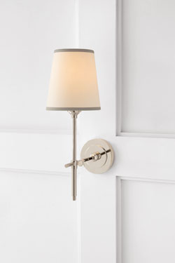 Bryant polished nickel sconce
