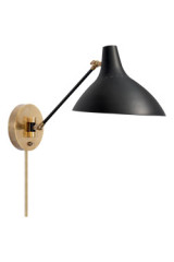 Charlton swivel wall lamp in black metal - Wall lights by Visual Comfort&Co.