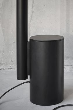 Alto minimalist floor lamp indirect lighting white